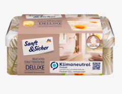 Sanft&Sicher Feuchtes Toilettenpapier Deluxe Kamille Box, 50 St Влажная туалетная бумага deluxe, 50 шт
