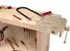 Pebaro Kinderwerkbank aus Holz Детский верстак из дерева