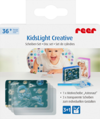 Reer Свет для детей  Creative Scheibenset "Astronaut", 4 шт