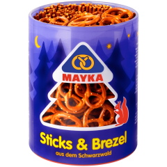Mayka Sticks & Brezel Ассорти из кренделей и соломки с солью 250г