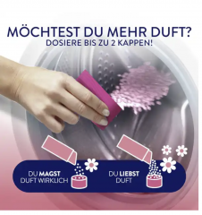 Lenor Wascheparfum Pfingstrose &amp; Hibiskusblute 155g х 2stk, Ленор Парфюм для стирки Пион и гибискус, 155г x 2 штуки