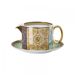 Rosenthal meets Versace Rosenthal Versace Barocco Mosaic Sauciere 0,50 L mit Unterteil 17 cm 2-tlg. Соусник Rosenthal Versace Barocco Mosaic 0,50 л с основанием 17 см, 2 части.