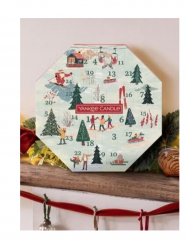 Yankee Candle Адвент календарь "24 Days of Fragrance", свечи 24 шт и подсвечник