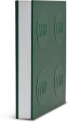 LEGO Notizheft LEGO, verschliessbar, inkl. Gelstift, grun Блокнот LEGO, запираемый, с гелевой ручкой, зеленый