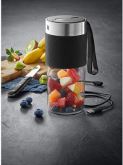 WMF WMF Smoothie-Maker KUCHENminis Mix on the go, 50 W, akkubetrieben Устройство для приготовления смузи WMF CAKE minis mix на ходу, 50 Вт, на батарейках
