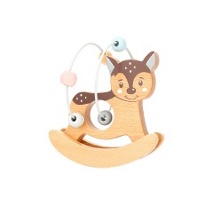 bieco Motorikwurfel Motorikschleife Lernspielzeug Holz Wurfel Motorik Spielzeug Baby Motorikwurfel Куб моторных навыков Кубик двигательных навыков Петля Обучающая игрушка Деревянный куб Двигательные навыки Игрушка Детский куб моторных навыков