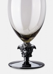 Rosenthal Versace Medusa Lumiere Haze Weibwein Glas 2st, Розенталь Версаче Медуза Люмьер Набор из 2 бокалов для белого вина, дымчато-серый, 2х333 мл