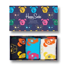 Happy Socks Socken #x27;3-Pack Mixed Dog Socks Gift Set#x27; 36-40 носки #x27;подарочный набор из 3 носков для собак #x27;